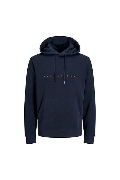 Jack & Jones Jack&Jones Hood Star Мъжка синя суитшърт с качулка