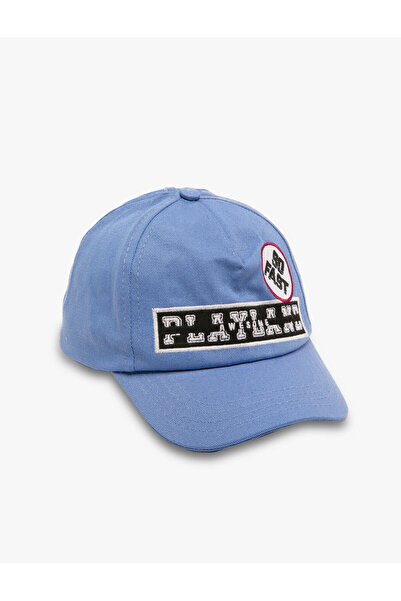 Koton Written Embroidered Hat