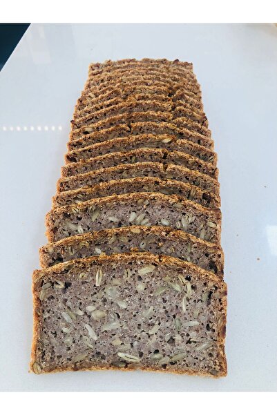 JUNN Glutensiz Karabuğday Ekmeği, Çekirdekli 3x1000gr Mayasız, Aktive Edilmiş Karabuğday Tohumu