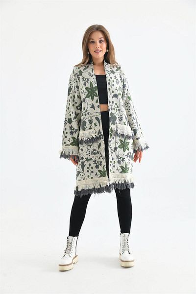 Garmi Women's Floral Patterned Clothing-Release Stone
