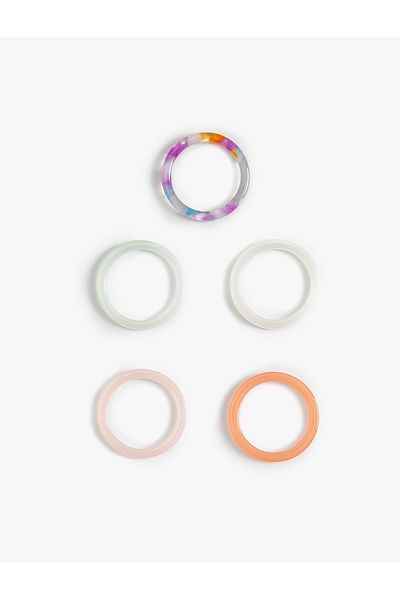 Koton Set of 5 Colorful Plastic Rings