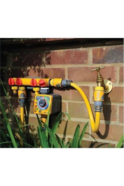 Hozelock 2150H 4 Çıkışlı Musluk Bağlantı Adaptörü