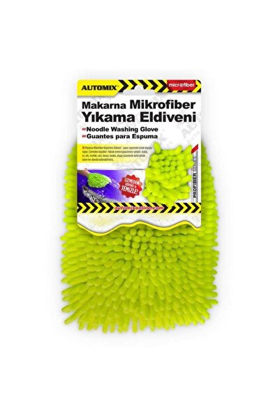 Automix Makarna Mikrofiber Yıkama Eldiveni