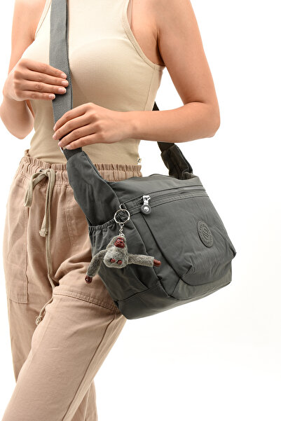 YOGII Mayer Model Unısex Водостійка тканина Krinkıl Багатокімнатна поперечна шкільна сумка для подорожей та сумка через плече