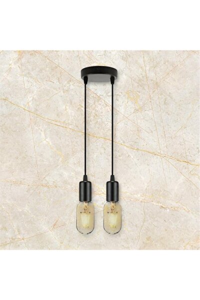 OSC HOME AYDINLATMA TASARIM 2li Rustik Avize