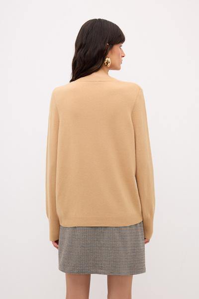 adL Bisiklet Yaka Kaşmir Karışımlı Triko Kazak