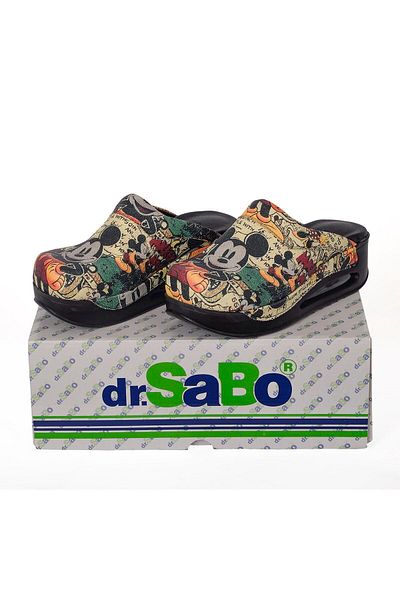 DR SABO شبشب سابو نسائي منقوش من Airmax بتصميم ميكي لتقويم العظام
