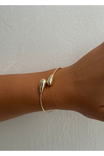 Opia JEWELRY ÇELİK BOTE GOLD BİLEKLİK
