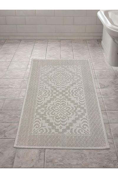 FeelHome Beykoz Cotton Woven Super Water Absorbent, Χαλάκι μπάνιου & κουζίνας 60x100