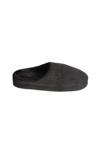Yaz Kış Ayakkabı Yazkiş Men's Gray Black Non-Slip Sole Winter House Slippers