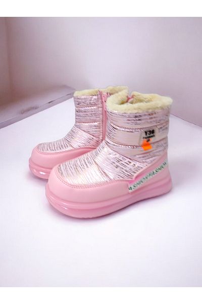 PATİK BEBE Θερμικές γούνινες κοριτσίστικες μπότες χιονιού