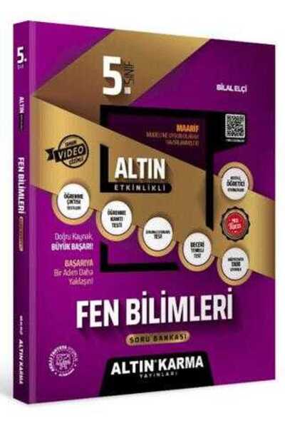 Altın Karma ALTIN KARMA 5.SINIF FEN BİLİMLERİ ALTIN ETKİNLİKLİ KAZANIM SB (YA...
