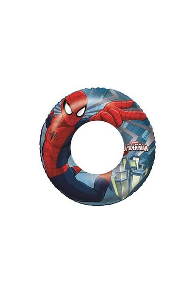 BESTWAY 55CmLicensedSpidermanKids Bagel - Sea and Pool 98003