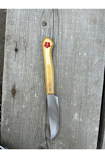 Ali UMUŞ OSMANİYE Çeyizlik Dekoratif Çiçek Temalı 18 Nolu Meyve Bıçağı Yörese...