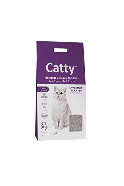 Catty Lavantalı Kedi Kumu 10 L