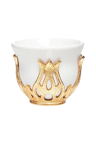 KT HOME 6 Pieces Mirra and Zemzem Set - Arab Espresso Coffee Cup