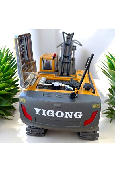 Toys Uzaktan Kumandalı Kepçe Iş Makinesi Işıklı Sesli Marş Çalıştırma