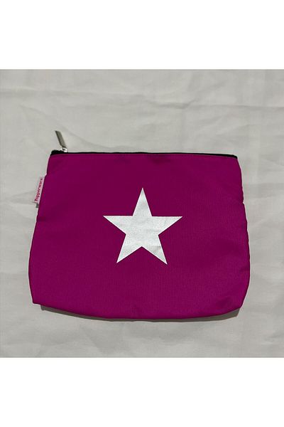 Tupperware Clutch Bag with Star Print