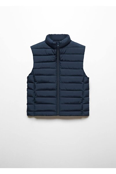 Mango Teen Dark Blue Vest for Kids