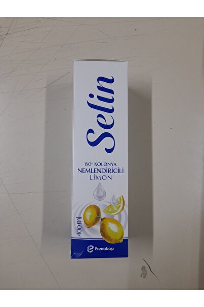 Selin SELİN KOLONYA-NEMLENDİRİCİLİ LİMON[400ml,80°]