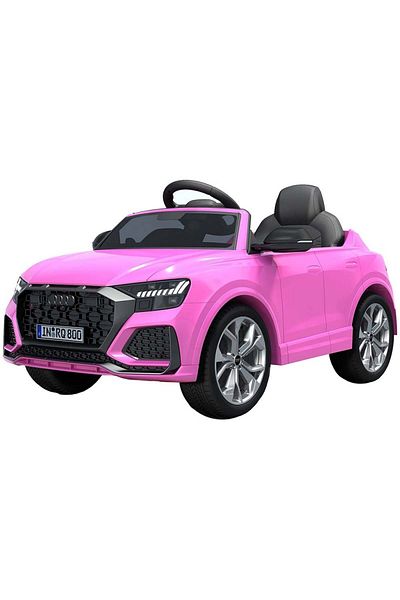 Chipolino Masinuta Chipolino Audi RS Q8 cu scaun din piele si roti EVA pink