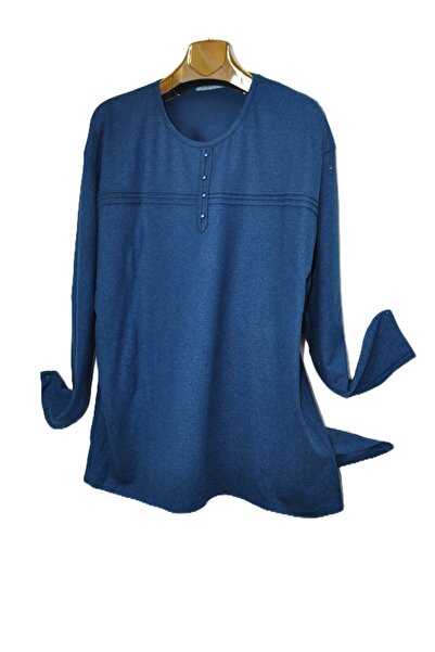 elma abone LARGE SIZE WOOLED COMBED BLUZ-PEACH