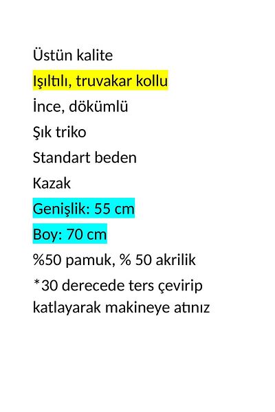 anne moda ankara Ανώτερης ποιότητας, αστραφτερό, βαμβακερό, πουλόβερ