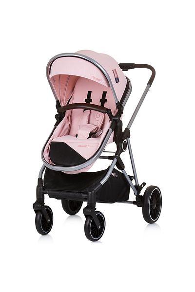 Chipolino Chipolino Aura 2 in 1 flamingo stroller