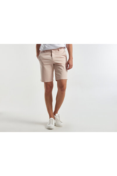 United Colors of Benetton Erkek Açık Pembe Chino Bermuda