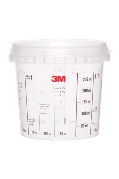 3M Kapaksız Boya Hazırlama Kabı 1550ml