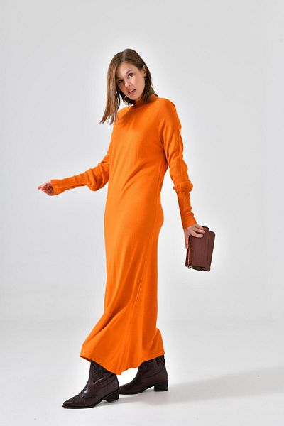 Garmi Ftz Women - Women's Straight Cut Tunic, Orange