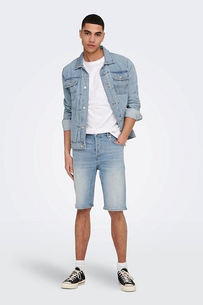 Only & Sons Onskyle L. Blue Construct 5592 Σορτσ
