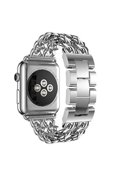 MOBAX Apple Watch 38mm 40mm 41mm 1/2/3/4/5/6/se/se2/7/8/9 Zincir Cowboy Metal...