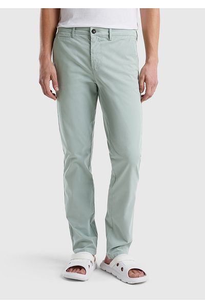United Colors of Benetton Ανδρικό Water Green Slim Fit Chino