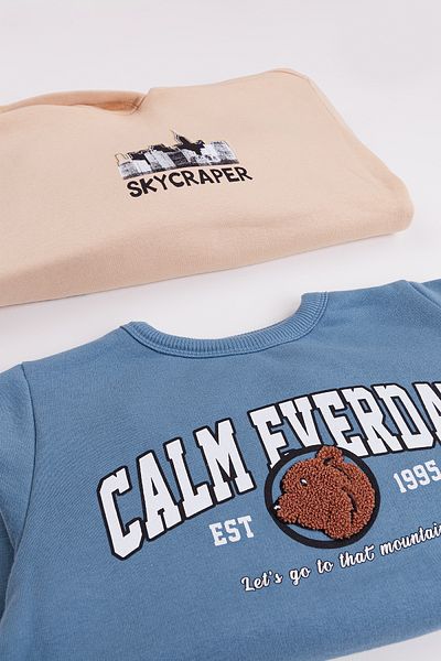 Harika KIDS Boy's 2-Pack Basic Sweatshirt