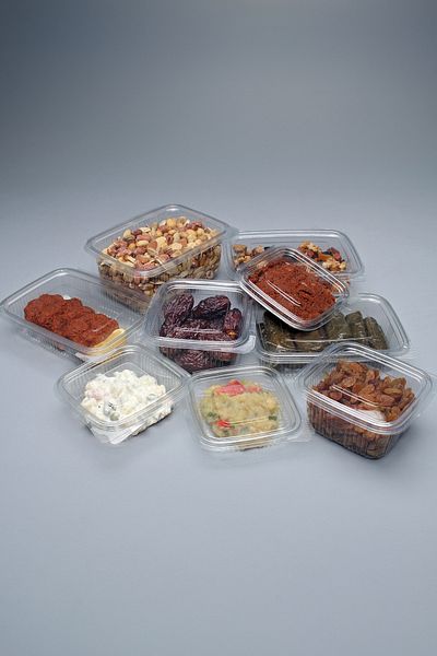 TiriStore Tiri Store Lid 1250 Cc High Lid Leak Proof Plastic Container 300 Pieces Clear