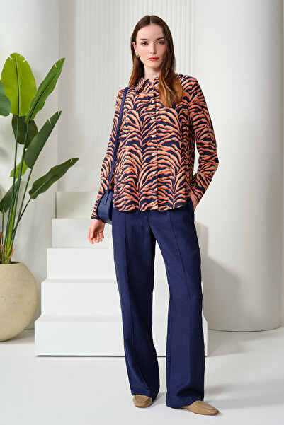 Naramaxx Önü Kısa Arkası Uzun Dökümlü Gömlek