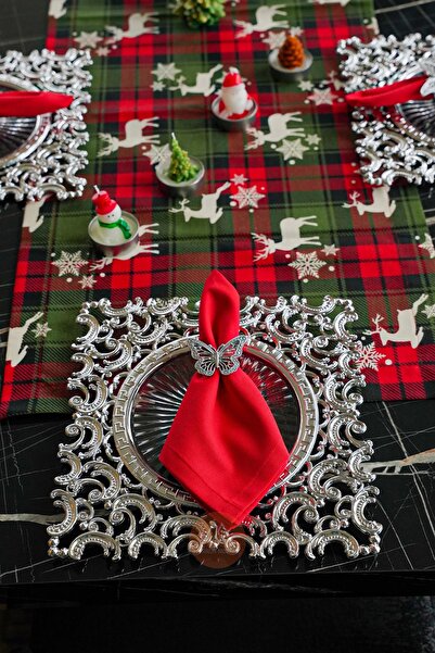 Ahinur Mutfak 6-Piece Silver Plate American Serving Set