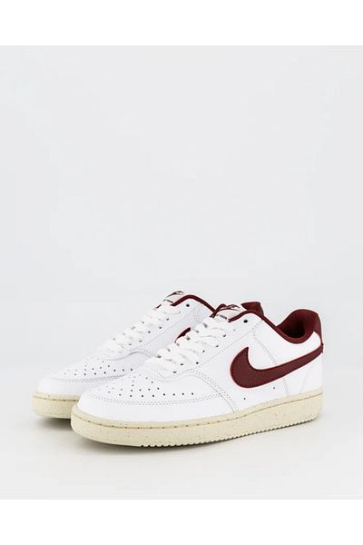 Nike Unisex Court Vision Low Next Nature Casual Sneaker - Claret Red