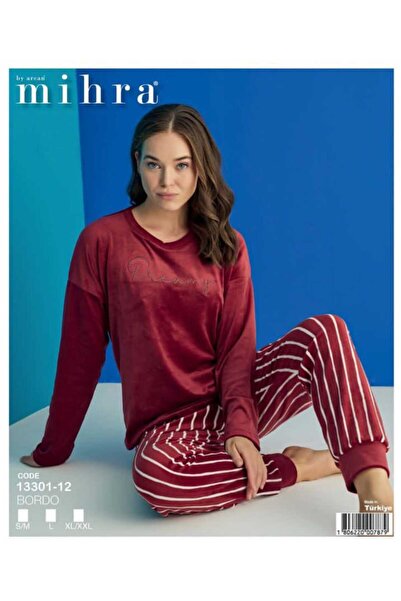 Mihra Kadife Pijama Takım  13301-12
