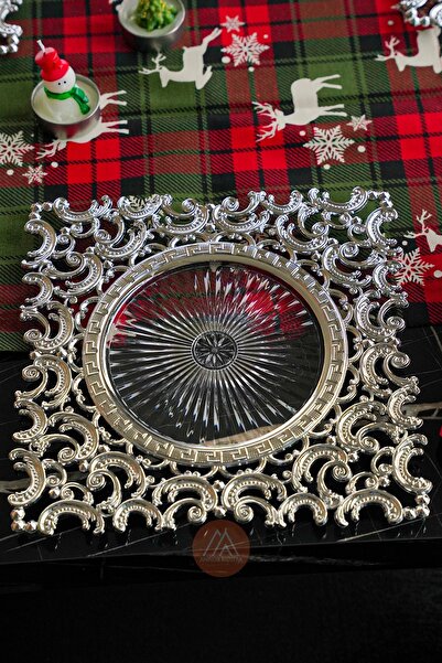 Ahinur Mutfak 6-Piece Silver Plate American Serving Set