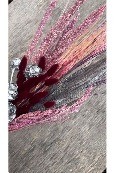 kutmen زهرية أو هدية باقة تنسيق الزهور الجافة