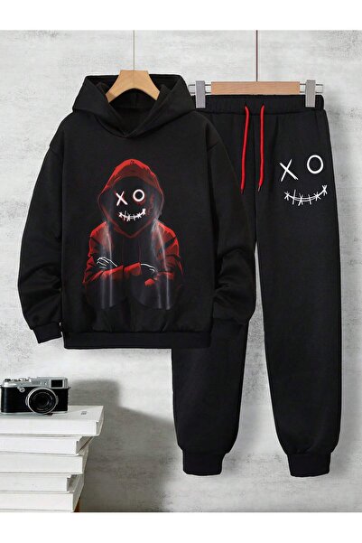 bellanova Set de trening Swetsher imprimat 3 piese