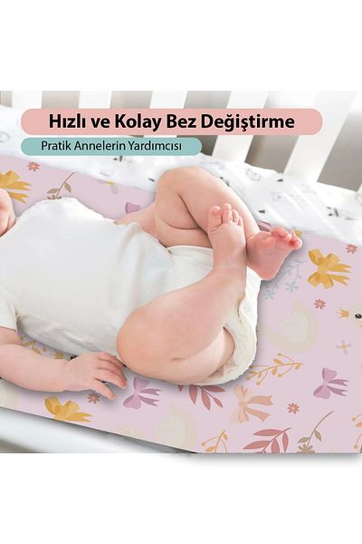 MatGo 35X65Cm Proof Swan Baby Care Pad - 2 Pieces