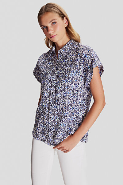 Naramaxx Düşük Kollu Desenli Gömlek