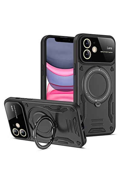 Rivor Samsung Galaxy A06 Uyumlu Kılıf Kamera Lens Korumalı Magsafe Destekli M...