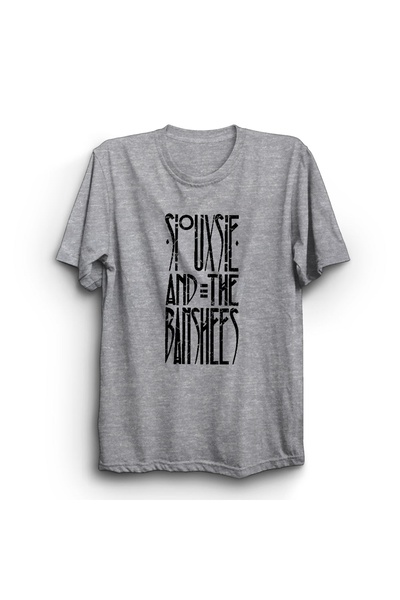 The Fame Siouxsie and the Banshees - Rock Metal Muzika Siva 100% pamuk Majica