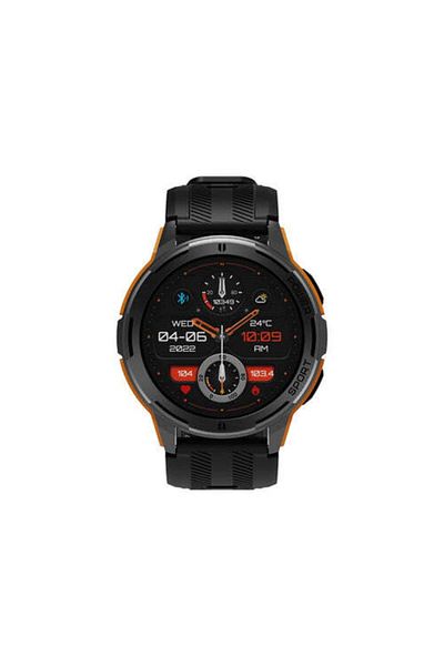 RİVERSONG Motive 8C Bluetooth Calling Smart Watch, 1.43” AMOLED Display, Waterproof, Health Management, Black