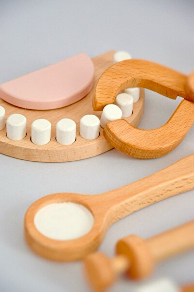 PİNGUPLAY Oyuncak Diş Hekimi Seti (MİNİK DİŞ HEKİMİ, HEDİYE, MONTESSORİ, EĞİT...