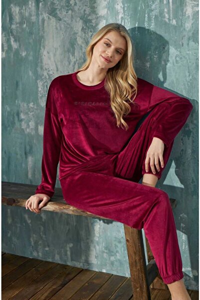 Mihra Kadife Pijama Takım13112-5